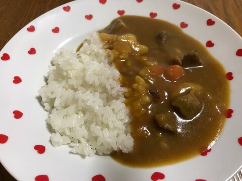 我が家の素朴なカレーライス☆